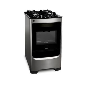 Fogão 4 Bocas Consul CFO4VAR com Mesa em Vidro Inox Bivolt