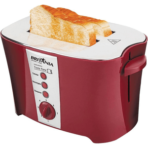 Torradeira Tosta Pane Britânia Vermelha 127V