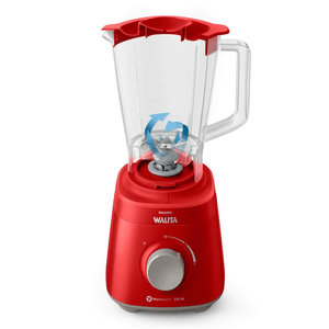 Liquidificador Philips Walita Daily RI2110 com 2 Velocidades 550W Vermelho 110V
