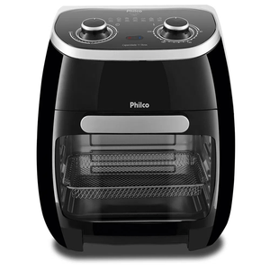 Fritadeira Elétrica 11 Litros Air Fryer Oven Philco PFR2000P Preta