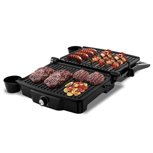 Sanduicheira Grill Britânia Press 180 Preto Inox