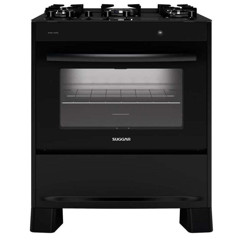 Fogao-5-Bocas-Suggar-Neo-Max-FGV503-Mesa-de-Vidro-Preto-Bivolt-5
