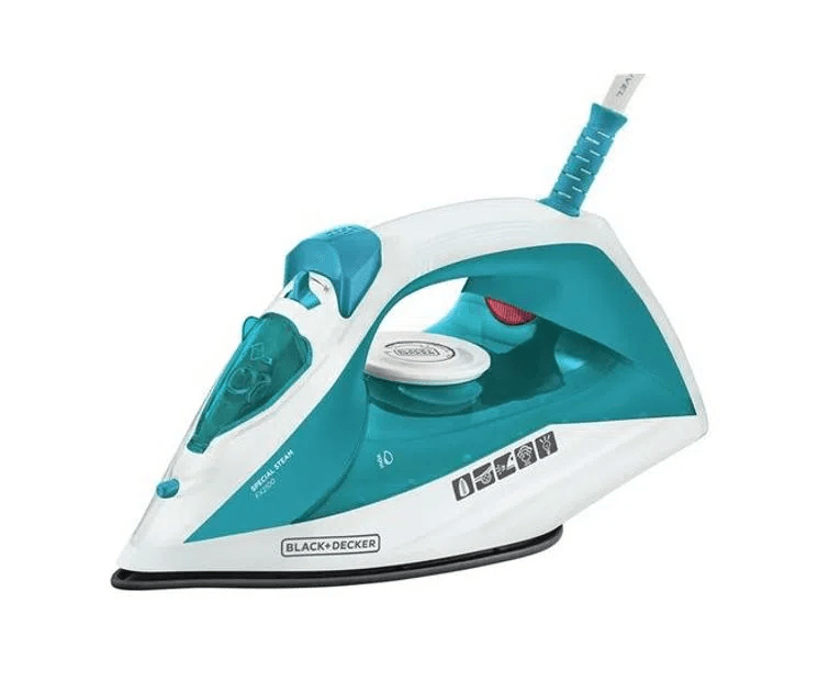 Ferro-de-Passar-Roupa-Black---Decker-Vapor-Spray-FX2100-Azul-Branco-127V