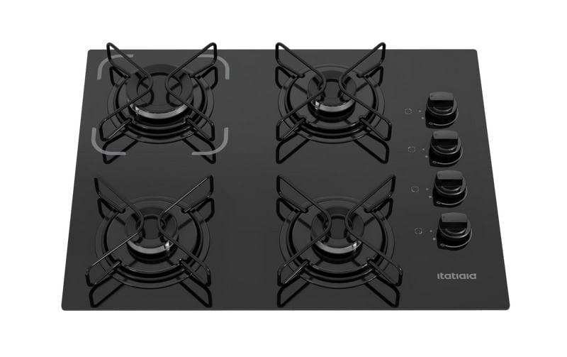 Cooktop-4-Bocas-Itatiaia-Essencial-Mesa-de-Vidro-Preto-Bivolt-3