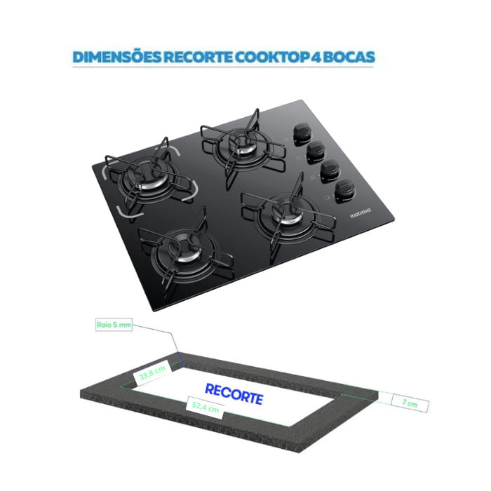 Cooktop-4-Bocas-Itatiaia-Essencial-Mesa-de-Vidro-Preto-Bivolt-7