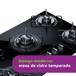 Cooktop-5-Bocas-Consul-Facilite-CD075AE-Acendimento-Super-Automatico-Preto-Bivolt-6