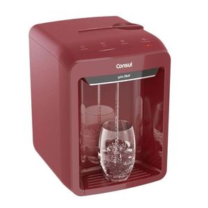 Purificador de Água Consul Touch Refrigerado na cor Hibisco, modelo CPB33AV.