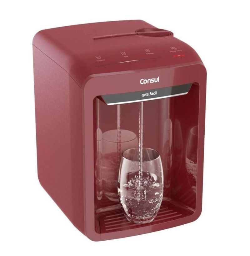 Purificador-de-Agua-Consul-Touch-Refrigerado-na-cor-Hibisco-modelo-CPB33AV.