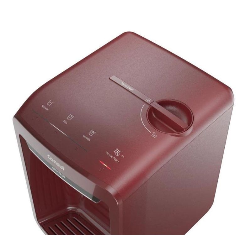 Purificador-de-Agua-Consul-Touch-Refrigerado-na-cor-Hibisco-modelo-CPB33AV.