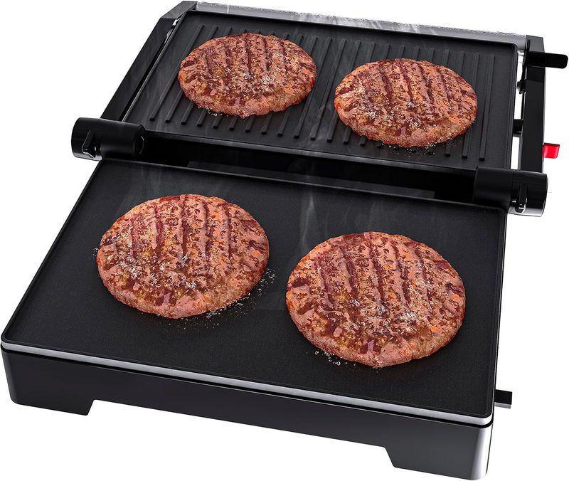 Mini-Grill-Eletrico-Oster-Inox-2-em-1