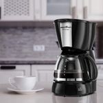 Cafeteira-Eletrica-Britania-CP15-15-Xicaras-com-Jarra-de-Vidro-Preto-