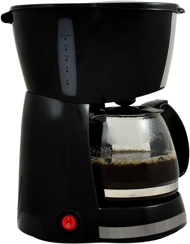 Cafeteira-Eletrica-Britania-CP15-15-Xicaras-com-Jarra-de-Vidro-Preto-