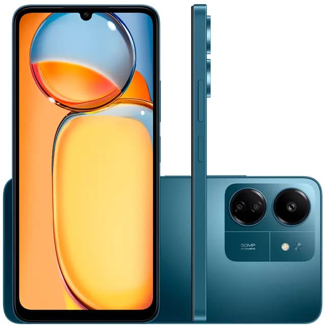 Smarthphone-Xiaomi-Redmi-13C-4G-674--Octa-Core-256GB-Camera-Tripla