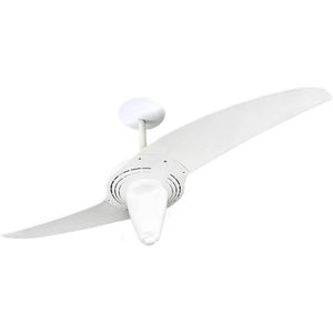 Ventilador de Teto Spirit 201 Branco Lustre Cônico