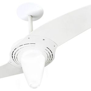 Ventilador de Teto Spirit 201 Branco Lustre Cônico