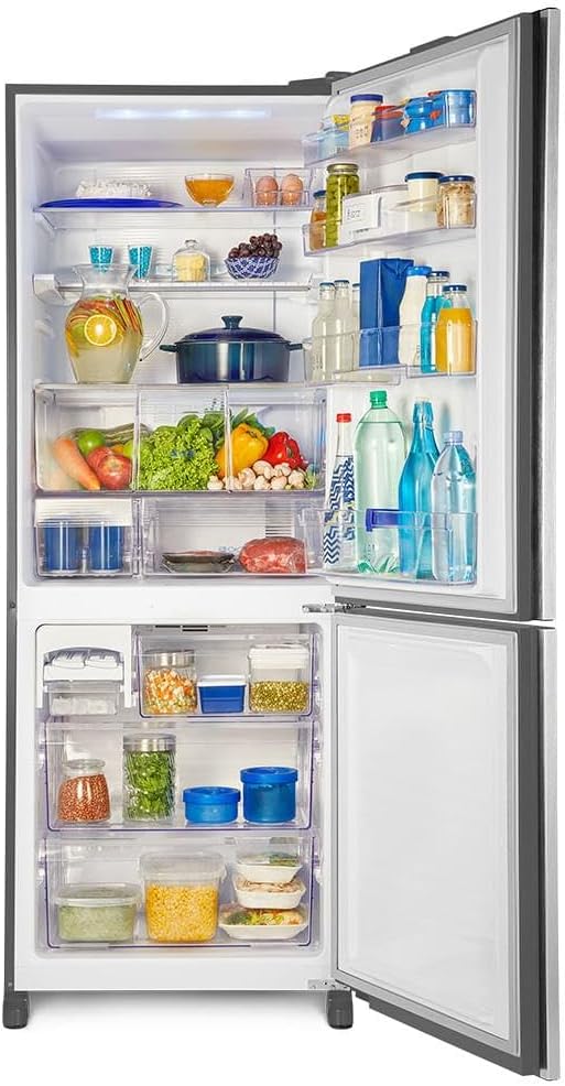 Geladeira Panasonic Espelhada Frost Free 425L A+++ Diamond Glass