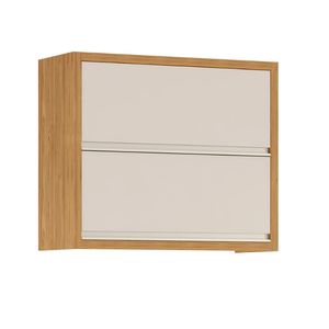 Armário Aéreo de Cozinha 2 Portas Horizontais Lisboa 80cm