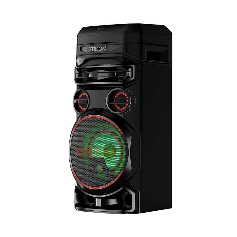 Caixa-de-Som-Acustica-LG-XBOOM-RNC7-Multi-Bluetooth-Super-Graves-Entrada-de-Mic-e-Guitarra-Preta