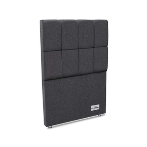 Cabeceira Solteiro Piave Linho Cinza 090X125X12
