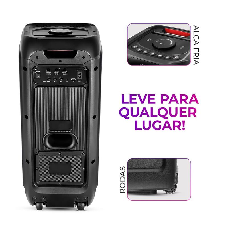 Caixa-Amplificada-Aiwa-Party-Box-Wireless-AWS-PB-01-200w