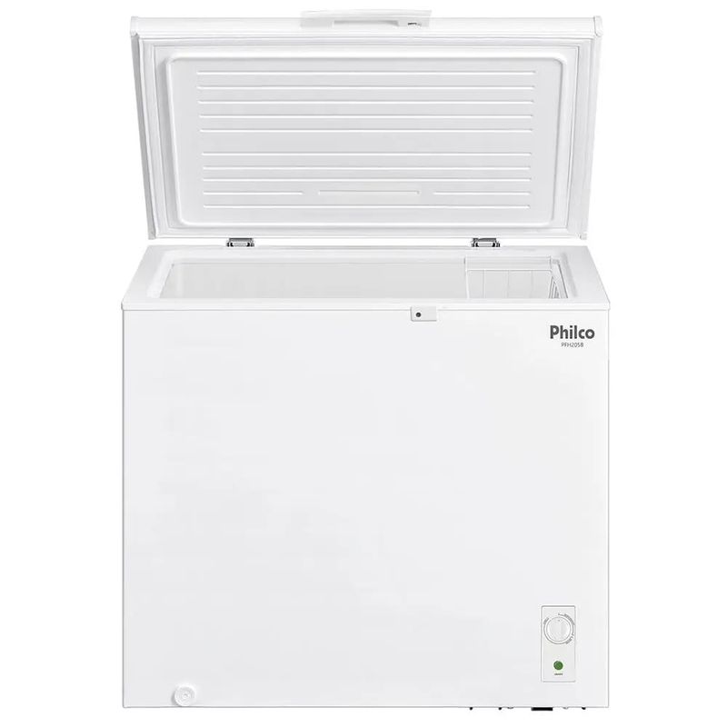 Freezer-Philco-199L-1-Porta-Horizontal-Degelo-Manual-Dreno-Frontal-PFH205B---Branco