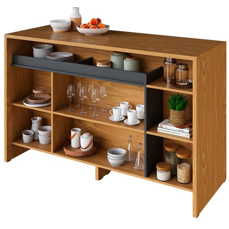 Ilha-Gourmet-Itatiaia-em-madeira-3-portas-160cm