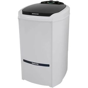 Máquina de Lavar Suggar Lavamax Eco 20kg Semiautomática com Timer LE200 Preta/Branca