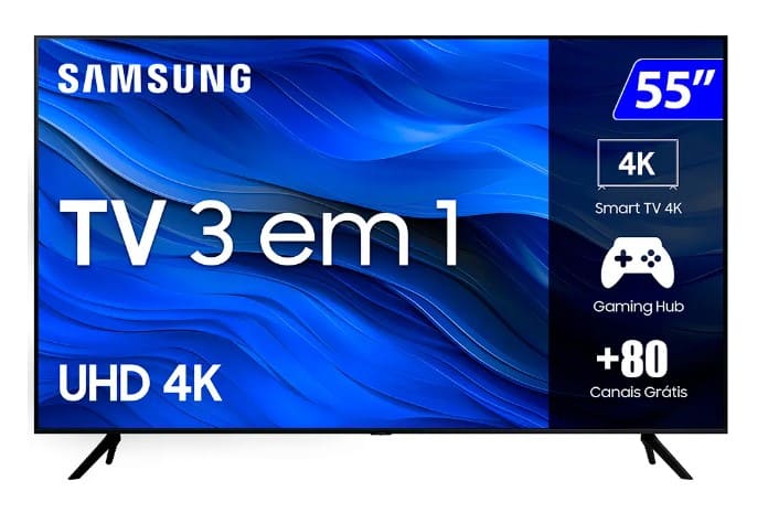 Smart-TV-Samsung-55--4k-Wi-Fi-Tizen-Crystal-Comando-de-Voz-55CU7700GXZD