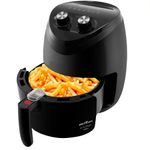 Fritadeira-Eletrica-Britania-Air-Fryer-BFR25P-Antiaderente-com-Timer-4L-1500W---Preto