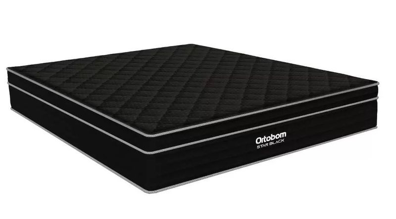 Colchao-Ortobom-Casal-Star-Black-138x188x38