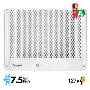 Ar Condicionado De Janela Consul 7.500 Btus Eletrônico CCN07FBANA 127V