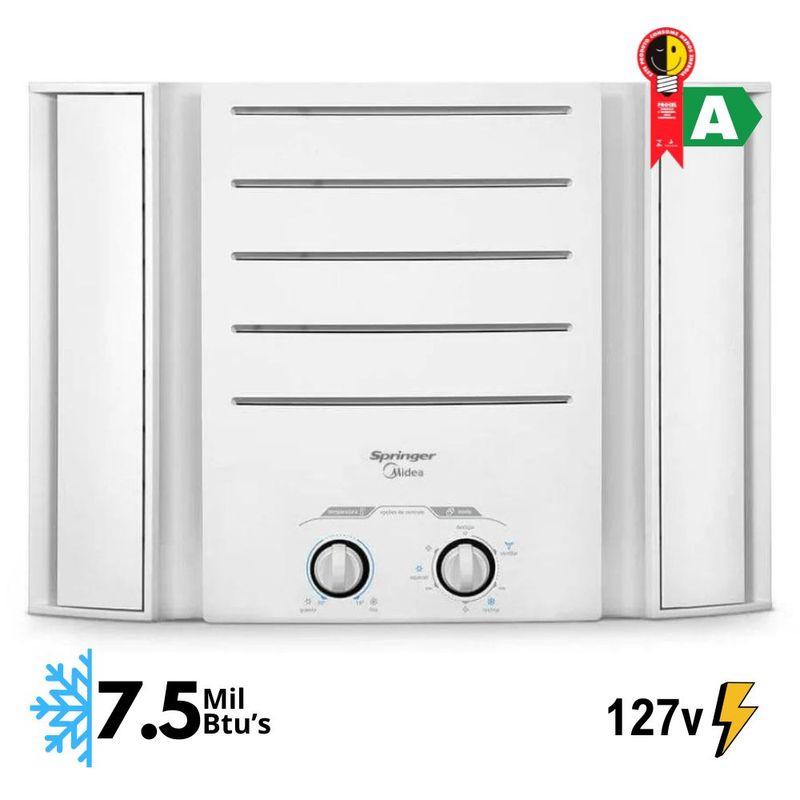 Ar-Condicionado-de-Janela-Springer-Midea-7.500-Btus-Mecanico-Frio-110V-QCI078BB