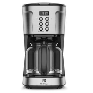 Cafeteira Elétrica Electrolux Digital 38 Xícaras Experience Programável com Timer Cor Inox (ECM30)