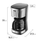 Cafeteira-Eletrica-Electrolux-Digital-38-Xicaras-Experience-Programavel-com-Timer-Cor-Inox--ECM30-
