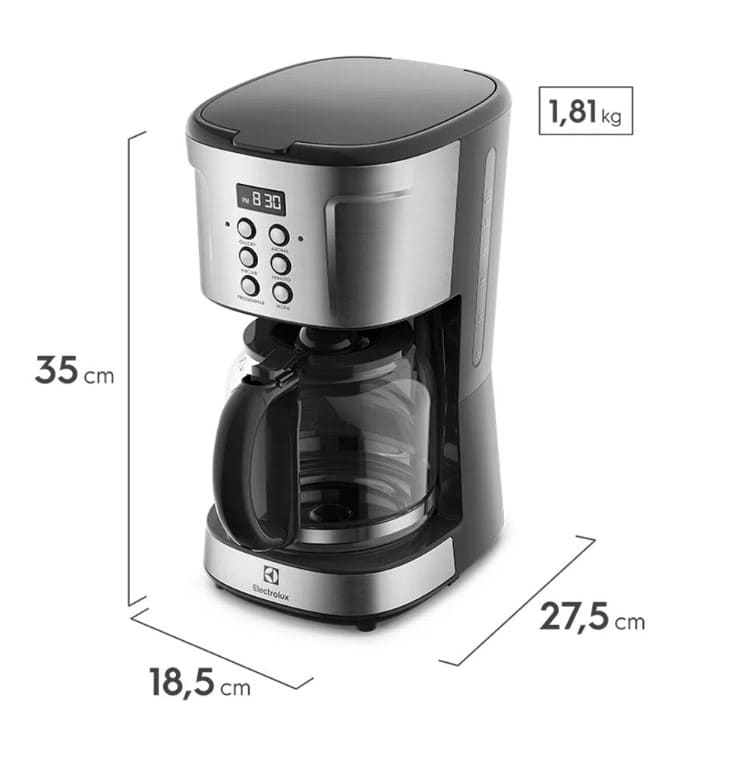 Cafeteira-Eletrica-Electrolux-Digital-38-Xicaras-Experience-Programavel-com-Timer-Cor-Inox--ECM30-