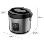 Panela-de-Arroz-Eletrica-Electrolux-35L-Cor-Inox-Efficient-2-em-1-por-Rita-Lobo--ERC20-