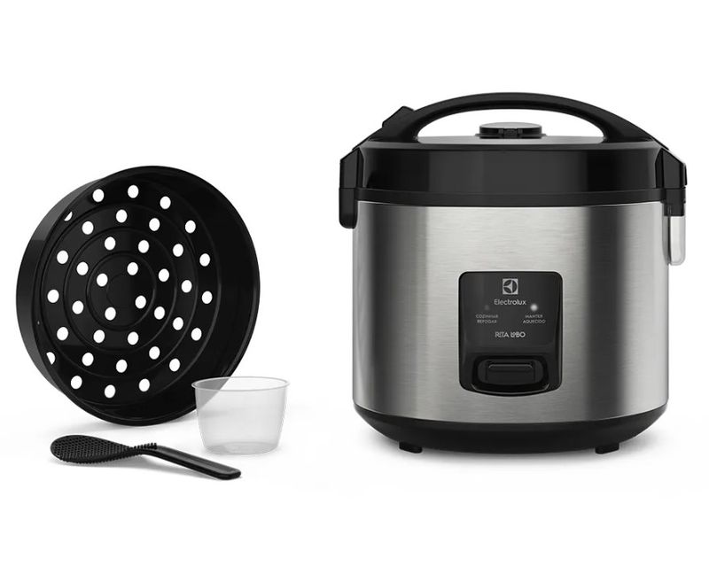 Panela-de-Arroz-Eletrica-Electrolux-35L-Cor-Inox-Efficient-2-em-1-por-Rita-Lobo--ERC20--