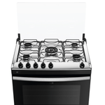 Fogao-5-Bocas-Preto-com-Mesa-Inox-Atlas-Agile-Up