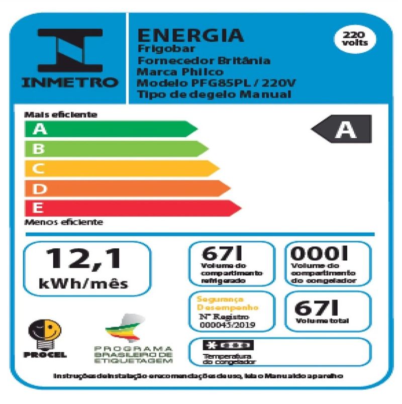 Frigobar-Philco-68L-PFG85P-5-Niveis-Temperatura