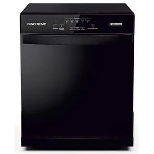 Lava Louças Brastemp 8 Serviços Preta - BLF08AE