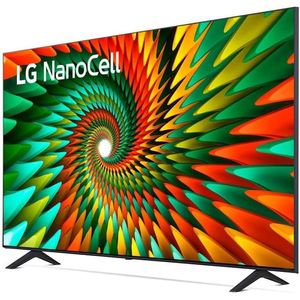 Smart TV 50" 4K LG NanoCell 50NANO77SRA Bluetooth ThinQ AI Alexa Google assistente Airplay 3 HDMI