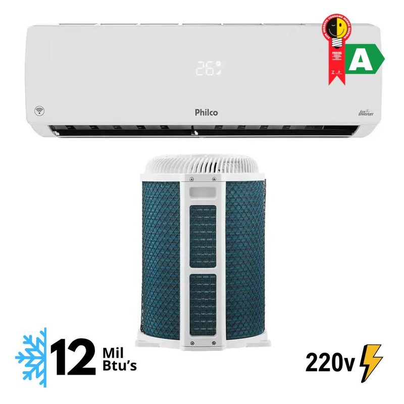 Ar-Condicionado-Split-Inverter-12.000-BTUs-Timer-Turbo-Philco-Frio