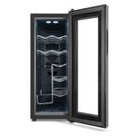 Adega-Philco-12-Garrafas-com-Display-Digital-PAD12E-Cinza