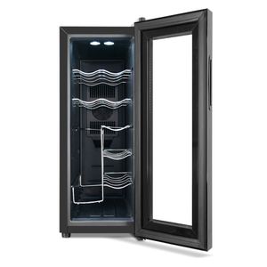Adega Philco 12 Garrafas com Display Digital PAD12E Cinza