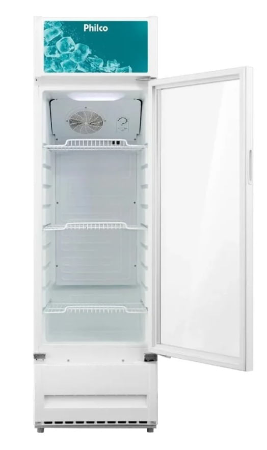 Refrigerador-Expositor-Branco-Philco-211l-Pre221-Vidro-Duplo