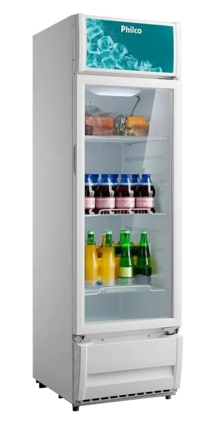 Refrigerador-Expositor-Branco-Philco-211l-Pre221-Vidro-Duplo