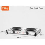 Fogao-Eletrico-Mondial-2-Bocas-Fast-Cook-FE-03-Inox