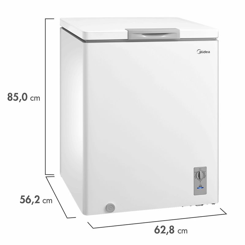 Freezer-Midea-145L-1-Porta-Horizontal-MDRC207SLA011-Branco