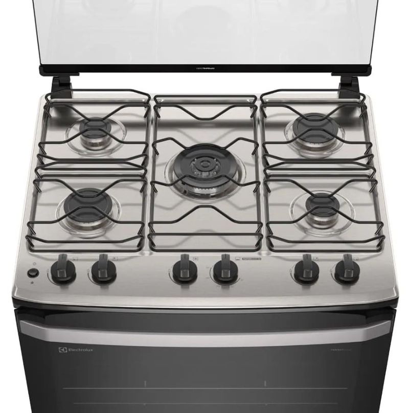 Fogao-5-bocas-Electrolux-Branco-Efficient-com-Mesa-Inox-PerfectCook-e-VaporBake--FE5IB-