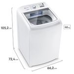 Maquina-de-Lavar-Electrolux-17kg-Branca-Essential-Care-com-Cesto-Inox-e-Jet-Clean--LED17-